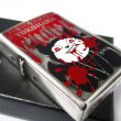Photo3: Zippo Bloody Vampire-R MAD DOG ROCKERS Oxidized Silver Plating Etching Japan Limited Oil Lighter (3)
