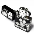 Photo5: Zippo Harley Davidson Japan Limited Engine Design 3-sides Etching Matte Black Silver Plating HDP-45 Oil Lighter (5)