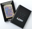 Photo3: Zippo Classic Arabesque Logo Oxidized Gold Plating 5-Sides Etching Japan Limited Oil Lighter (3)