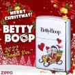 Photo1: Zippo Betty Boop Santa Ver. X'mas Christmas Chrome Satena Plating Japan Limited Oil Lighter (1)