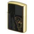 Photo2: Zippo Lupin the Third Fujiko Gold Plating Both Sides Etching Japan Limited Oil Lighter (2)