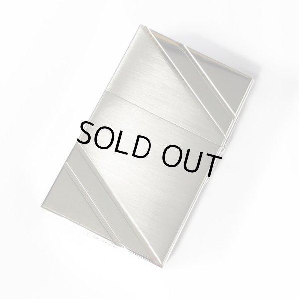 Photo2: Vintage Zippo 1932 Replica Second Release Corner Etching Silver Plating Japan Limited Oil Lighter B (2)