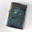 Photo2: Vintage Zippo Tetsujin 28 Blue Titanium Plating Trick Face Metal Mitsuteru Yokoyama Japan Limited Oil Lighter (2)