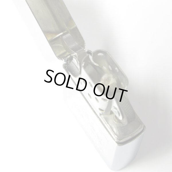 Photo3: Vintage Zippo BEN DAVIS Flat Top Etching Japan Limited Oil Lighter (3)