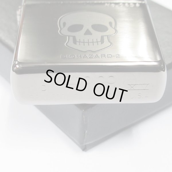 Photo4: Vintage Zippo BIOHAZARD 2 Leon Scott Kennedy Model Etching Japan Limited Oil Lighter (4)