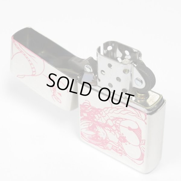 Photo3: Zippo Super Sonico Both Sides Etching Oxidized Silver plating Japan Limited Oil Lighter (3)