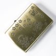 Photo2: Zippo Super Sonico Both Sides Etching Oxidized Brass plating Japan Limited Oil Lighter (2)