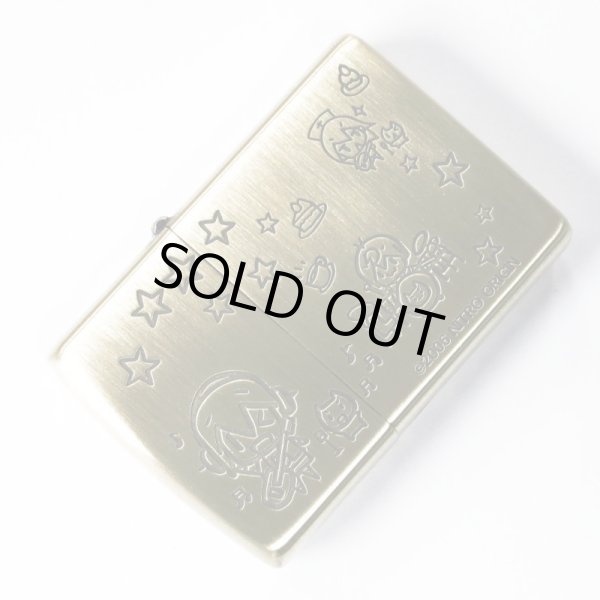 Photo2: Zippo Super Sonico Both Sides Etching Oxidized Brass plating Japan Limited Oil Lighter (2)