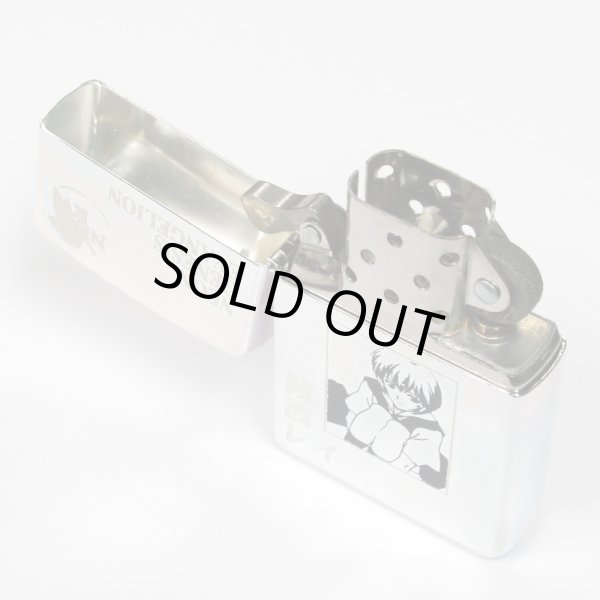 Photo3: Vintage Zippo Evangelion Eva Ayanami Rei Kanji 綾波レイ Japan Limited Oil Lighter (3)