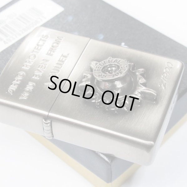 Photo3: Vintage Zippo 3D Bullet Metal Oxidized Nickel Plating Japan Limited Oil Lighter (3)