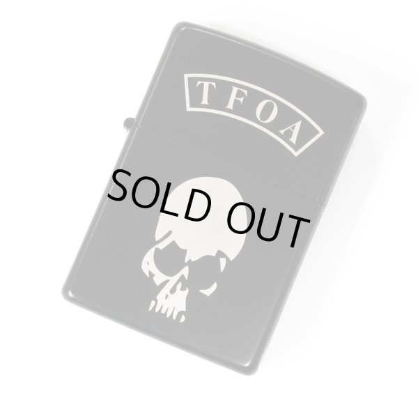 Photo1: Zippo 武装戦線 TFOA 6th Skull Matte Black Japanese Manga Anime Japan Limited Oil Lighter (1)