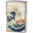 Photo1: Zippo Ukiyoe Wave Mt.Fuji Shell Plate Epoxy Resin Coating Japan Limited Oil Lighter (1)