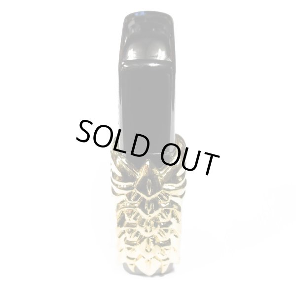 Photo4: Zippo Dragon Claw 4-sides Metal Black Nickel Gold Plating Etching Japan Limited Oil Lighter (4)