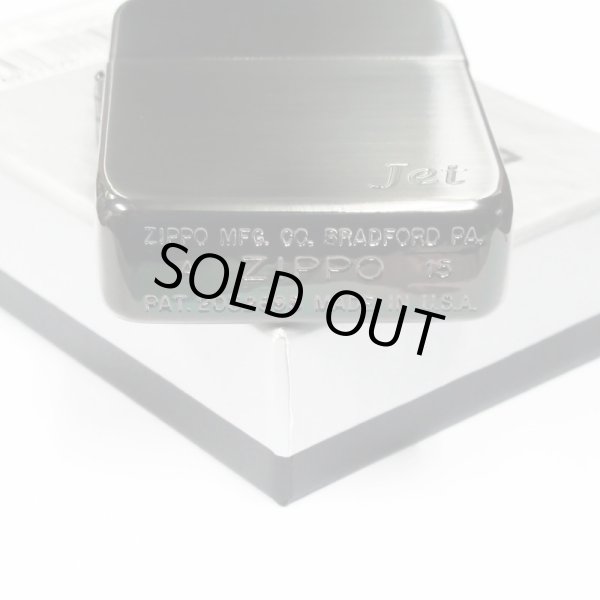Photo4: Zippo 1941 Replica Jet Black Titanium Coating Gold Tank Etching Japan Limited Oil Lighter (4)