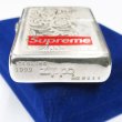 Photo6: Used Sterling Silver Supreme Vintage Zippo 1999 Japan Limited Oil Lighter (6)