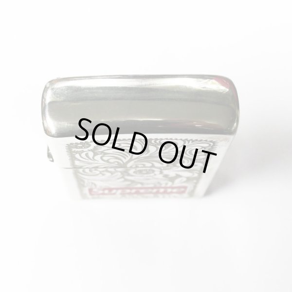 Photo5: Used Sterling Silver Supreme Vintage Zippo 1999 Japan Limited Oil Lighter (5)