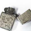 Photo8: Used Sterling Silver Supreme Vintage Zippo 1999 Japan Limited Oil Lighter (8)