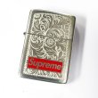 Photo1: Used Sterling Silver Supreme Vintage Zippo 1999 Japan Limited Oil Lighter (1)