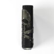 Photo2: Zippo Skull Crossbones 3-sides Metal Black Leather Roll Japan Limited Oil Lighter (2)