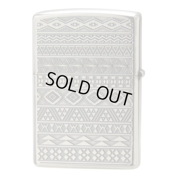 Photo2: Zippo Thunderbird Turquoise Oxidized Silver Plating Both Sides Etching Metal Plate Japan Limited Oil Lighter (2)