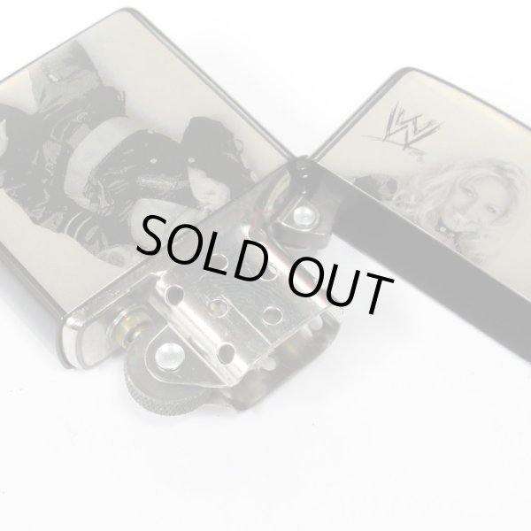 Photo3: WWE Superstars Original Zippo Trish Stratus Diva Matte Black Japan Limited Oil Lighter (3)