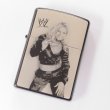 Photo1: WWE Superstars Original Zippo Trish Stratus Diva Matte Black Japan Limited Oil Lighter (1)