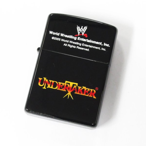 Photo1: WWE Superstars Original Zippo Undertaker Black Japan Limited Oil Lighter (1)