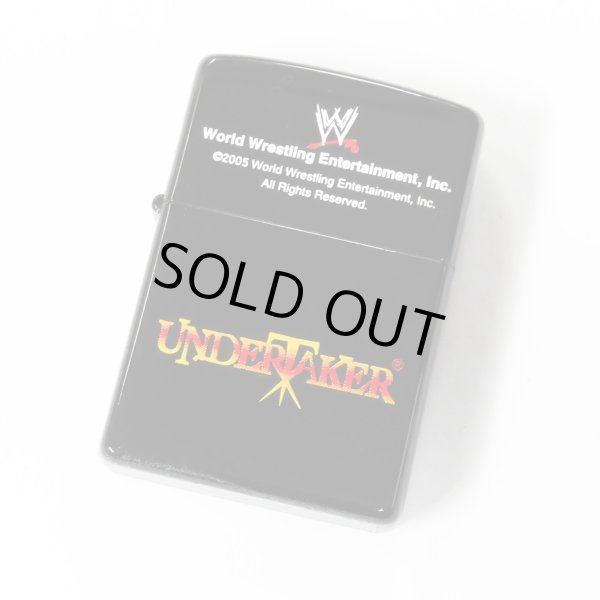 Photo1: WWE Superstars Original Zippo Undertaker Black Japan Limited Oil Lighter (1)