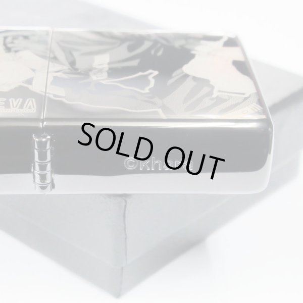 Photo5: Zippo Evangelion RADIO EVA 10th Anniversary 2nd Kaworu Laser Engraving Black Titanium Japan Limited Oil Lighter (5)