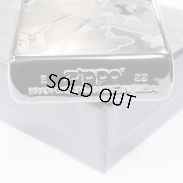 Photo6: Zippo Evangelion RADIO EVA 10th Anniversary 2nd Asuka Laser Engraving Black Titanium Japan Limited Oil Lighter (6)