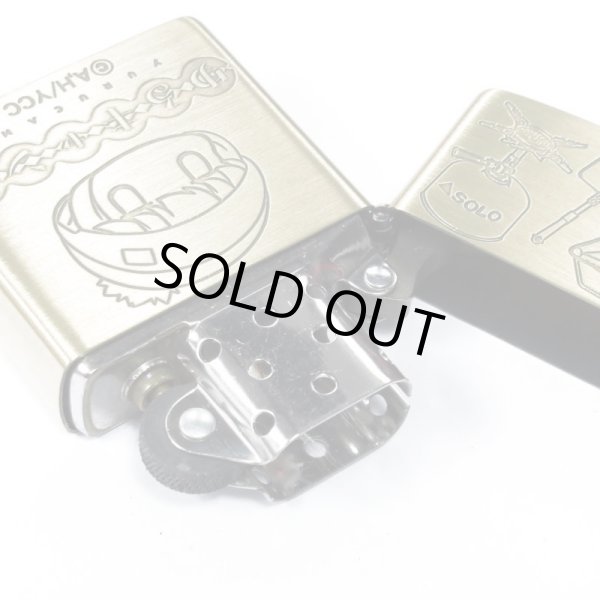 Photo3: Zippo Laid-Back Camp Yurucamp Rin Shima Japanese Anime Both Sides Etching Brass Japan Limited Oil Lighter (3)