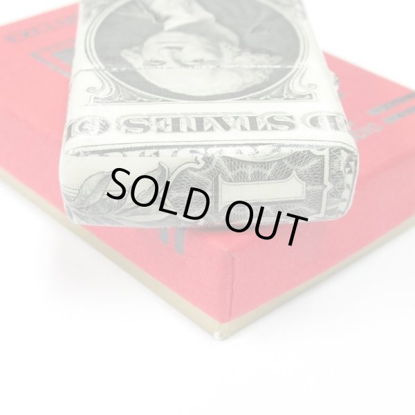 Photo4: Vintage Zippo One Dollar Coating Genuine Bill Roll Japan Limited Oil Lighter (4)