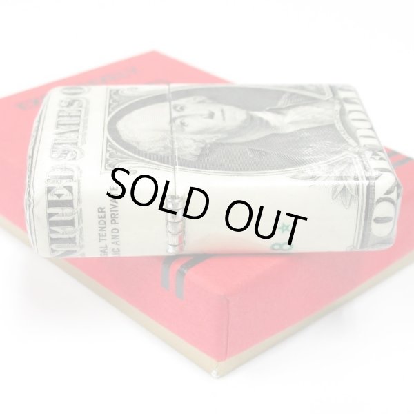 Photo5: Vintage Zippo One Dollar Coating Genuine Bill Roll Japan Limited Oil Lighter (5)