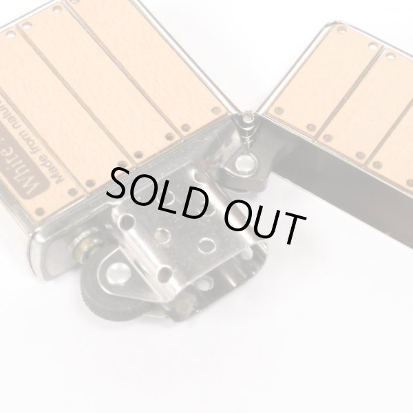 Photo3: Zippo White Maple Natural Wood Inlay #230 Flat Top Japan Limited Oil Lighter (3)