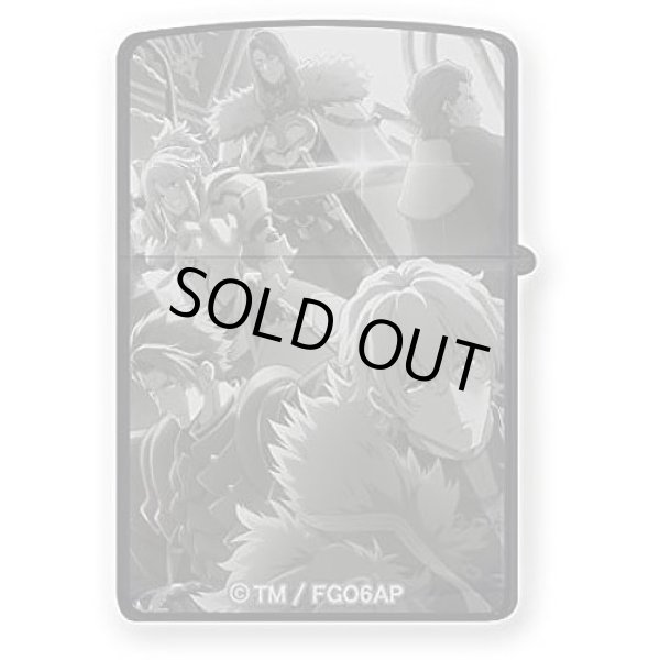 Photo2: Zippo Fate/Grand Order THE MOVIE Divine Realm of the Round Table Camelot Laser Engraving Black Nickel Japan Limited Oil Lighter (2)