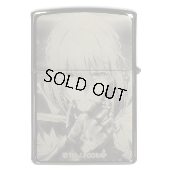 Photo2: Zippo Fate/Grand Order THE MOVIE Divine Realm of the Round Table Camelot Laser Engraving Black Nickel Japan Limited Oil Lighter (2)