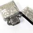 Photo3: Zippo 攻殻機動隊 STAND ALONE COMPLEX Motoko Kusanagi Oxidized Silver Both Sides Etching Japan Limited Oil Lighter (3)