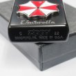 Photo4: Zippo BIOHAZARD Umbrella Metal 20th Anniversary Matte Black Etching Japan Limited Oil Lighter (4)