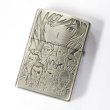 Photo2: Zippo 攻殻機動隊 STAND ALONE COMPLEX Motoko Kusanagi Oxidized Silver Both Sides Etching Japan Limited Oil Lighter (2)