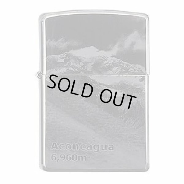 Photo1: Vintage Zippo Aconcagua 6960m Laser Engraving Black Titanium Japan Limited Oil Lighter (1)