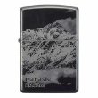 Photo1: Vintage Zippo Manasle 8163m Laser Engraving Black Titanium Japan Limited Oil Lighter (1)