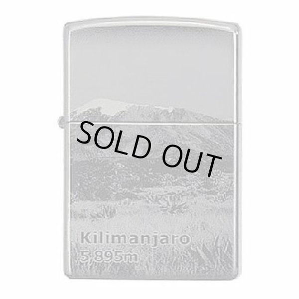 Photo1: Vintage Zippo Kilimanjaro 5895m Laser Engraving Black Titanium Japan Limited Oil Lighter (1)