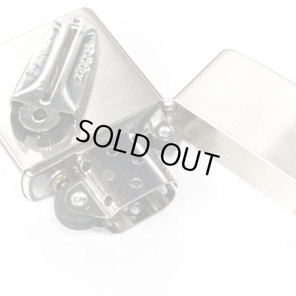 Photo3: Zippo Flint Case Metal Oxidized Nickel Plating Japan Limited Oil Lighter (3)