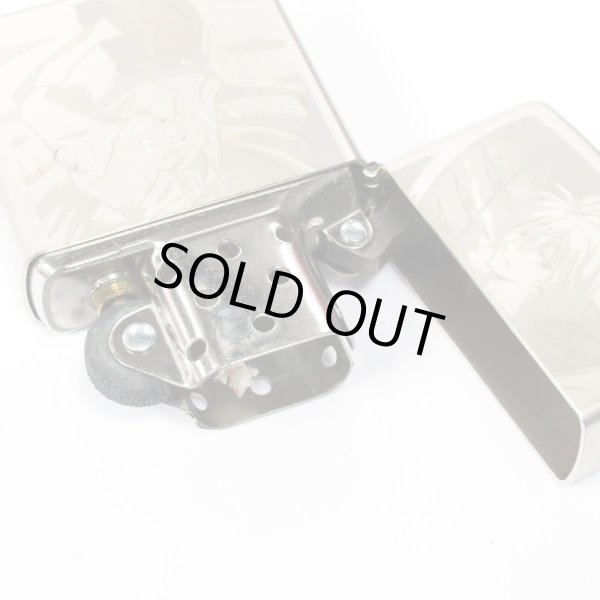 Photo4: Zippo Evangelion Eva Kaworu Nagisa 貞本義行 Silver Pearl Plating Japan Limited Limited Oil Lighter (4)