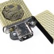 Photo3: Zippo Armor Case Dragon Octagon Metal Oxidized Brass Plating Japan Limited Oil Lighter (3)