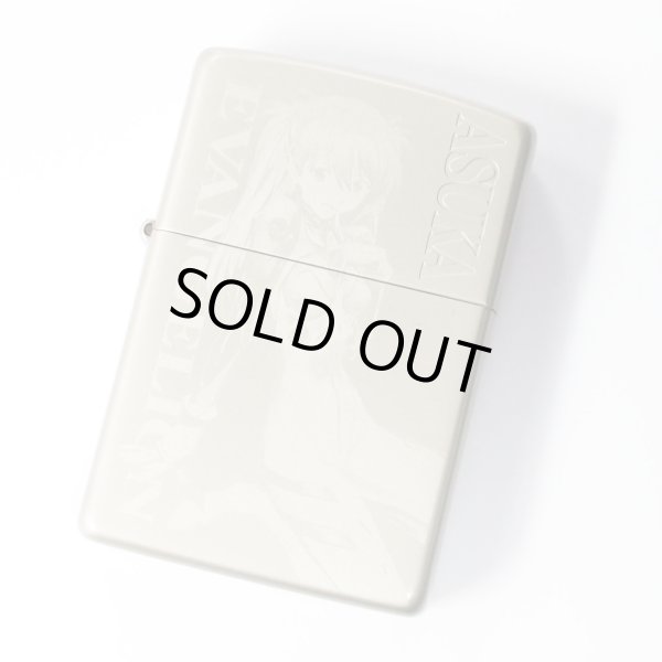Photo2: Zippo Evangelion Eva Asuka Langley 貞本義行 Silver Pearl Plating Japan Limited Limited Oil Lighter (2)