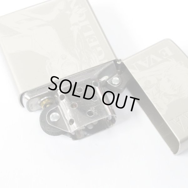 Photo4: Zippo Evangelion Eva Asuka Langley 貞本義行 Silver Pearl Plating Japan Limited Limited Oil Lighter (4)