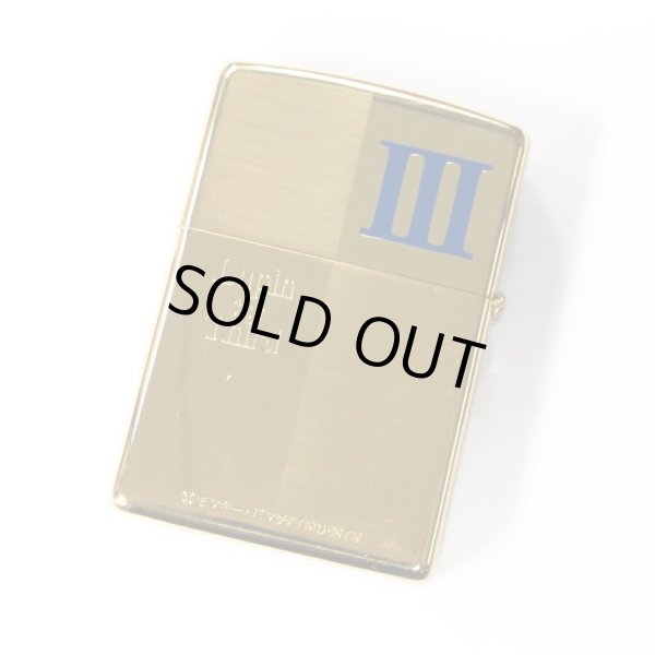 Photo2: Used Zippo Lupin the Third Gold Plating Both Sides Etching Japan Limited Oil Lighter (2)