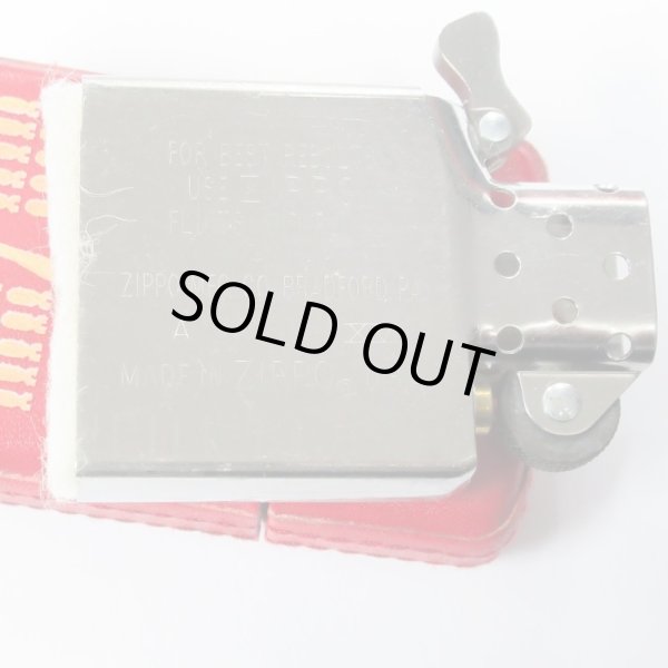 Photo9: Used Vintage Zippo Biohazard Made in Heaven Leather Roll Japan Limited Oil Lighter (9)