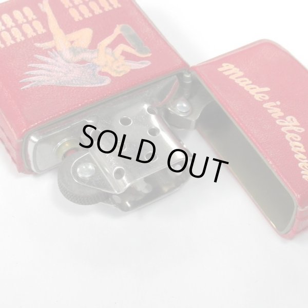 Photo7: Used Vintage Zippo Biohazard Made in Heaven Leather Roll Japan Limited Oil Lighter (7)